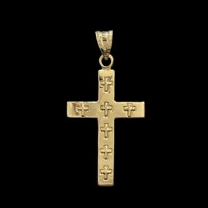Pendentif Croix 3D